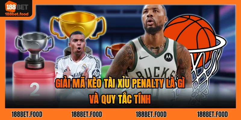 Bảng kèo tài xỉu penalty với mốc 7.5 và tỷ lệ Odds trên màn hình