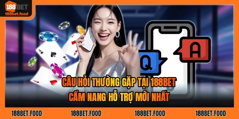 Câu hỏi thường gặp 188BET về tài khoản, xác minh và đăng ký