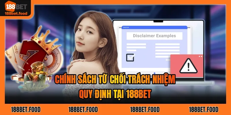 Chính sách từ chối trách nhiệm 188BET giải thích phạm vi nghĩa vụ giữa nền tảng và người chơi